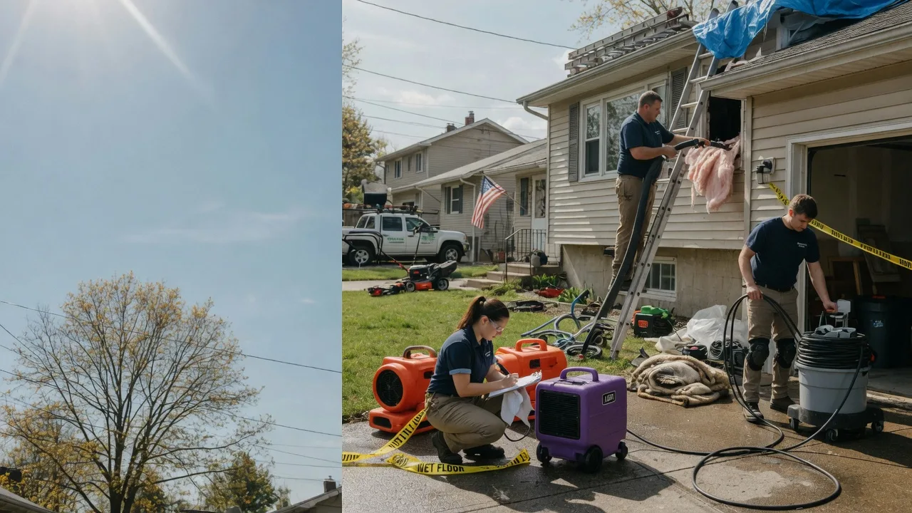 Emergency Water Removal in Mechanicsburg, IL near me
